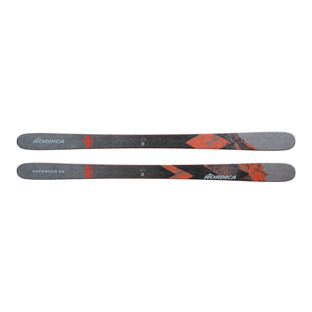 Nordica Enforcer 94 Skis - Antracite Red Gray