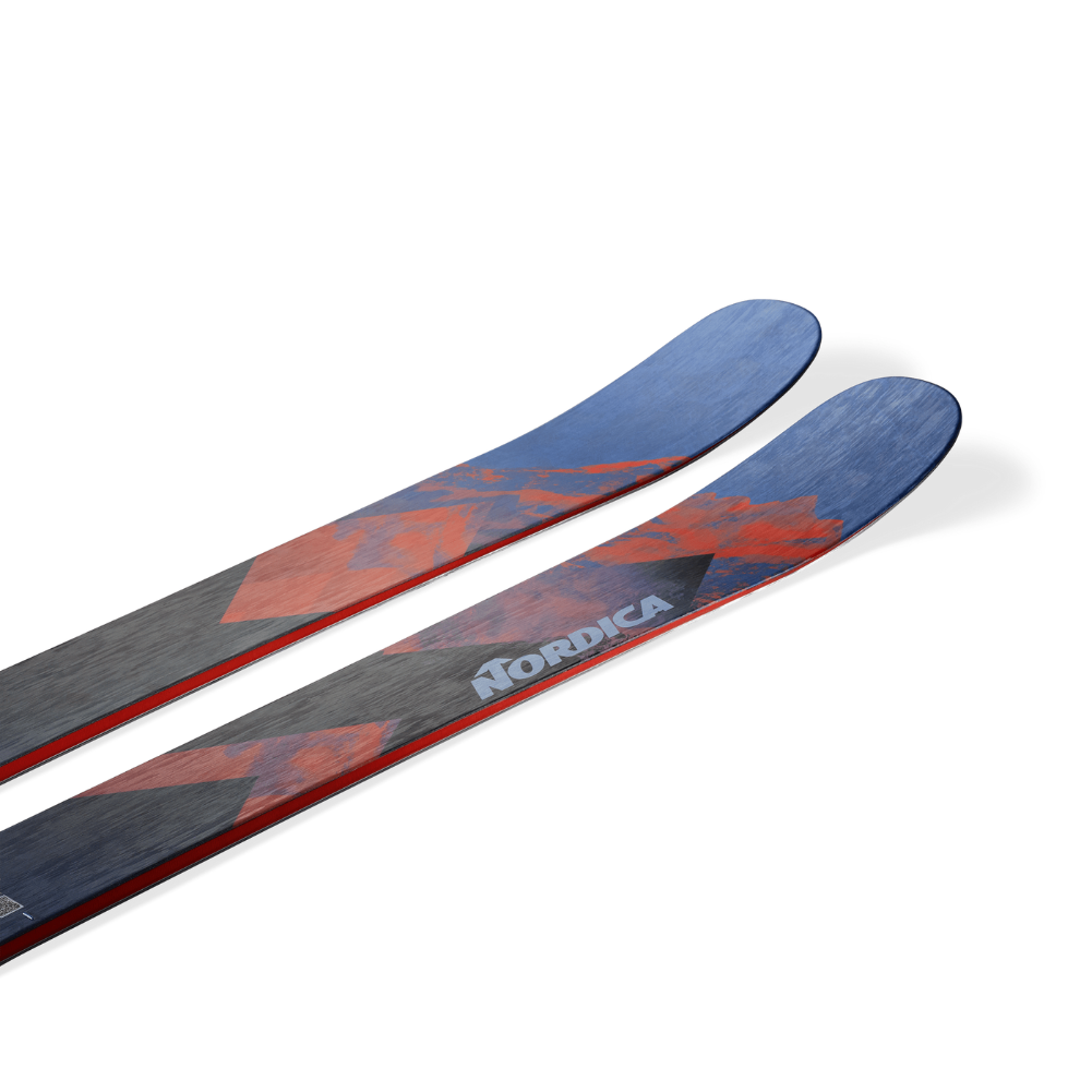 Nordica Enforcer 100 Skis - Blue Red Gray