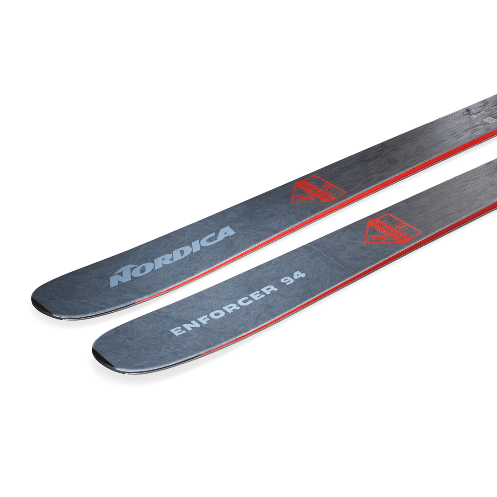 Nordica Enforcer 94 Skis - Antracite Red Gray
